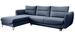 Canapé d’angle convertible 4 places ZURIK en tissu – 276 cm - Photo n°1