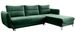 Canapé d’angle convertible 4 places ZURIK en tissu – 276 cm - Photo n°1