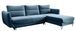 Canapé d’angle convertible 4 places ZURIK en tissu – 276 cm - Photo n°1