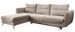 Canapé d’angle convertible 4 places ZURIK en velours – 276 cm - Photo n°1