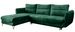 Canapé d’angle convertible 4 places ZURIK en velours – 276 cm - Photo n°1