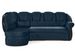 Canapé d'angle convertible avec rangement en velours MAJESTE - 243 cm - Photo n°1