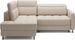 Canapé d’angle convertible BOREA en tissu avec coffre – 208 cm - Photo n°1