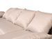 Canapé d'angle convertible droit scandinave tissu beige Kopal 272 cm - Photo n°9