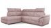 Canapé d'angle convertible en tissu KEPITA - Appuis-tête réglables et rangement - Photo n°1