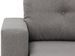 Canapé d'angle convertible et réversible avec coffre gris clair Malone - Photo n°10