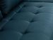 Canapé d'angle convertible et reversible tissu bleu canard Waler 229 cm - Photo n°8