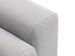 Canapé d'angle convertible et reversible tissu gris clair Waler 229 cm - Photo n°7