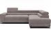 Canapé d’angle convertible KOLEZO en tissu côtelé avec coffre et têtières réglables – 274 cm - Photo n°1