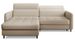 Canapé d’angle convertible KUNDER en tissu avec coffre de rangement – 228 cm - Photo n°1