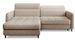 Canapé d’angle convertible KUNDER en tissu avec coffre de rangement – 228 cm - Photo n°1