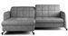 Canapé d’angle convertible LORI en tissu avec coffre de rangement – 225 cm - Photo n°1