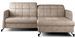Canapé d’angle convertible LORI en tissu avec coffre de rangement – 225 cm - Photo n°1