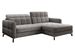 Canapé d’angle convertible LORI en tissu avec coffre de rangement – 225 cm - Photo n°1