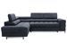 Canapé d’angle convertible LUCCINO en tissu avec coffre, têtières réglables et pieds en métal noir – 276 cm - Photo n°1