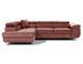 Canapé d’angle convertible MARKA en velours avec coffre et têtières réglables – 272 cm - Photo n°1