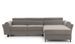 Canapé d’angle convertible MAZALI en velours avec coffre et têtières réglables – 288 cm - Photo n°1