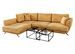 Canapé d'angle convertible SAVARY en velours avec coffre de rangement - 280 cm - Photo n°1