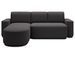 Canapé d’angle convertible tissu ARTUMO – 285 cm - Photo n°1