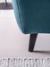 Canapé d'angle droit convertible tissu bleu canard Noblesse 255 cm - Photo n°24