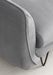 Canapé d'angle droit convertible tissu doux gris clair Zurik 276 cm - Photo n°6