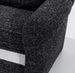 Canapé d'angle droit convertible tissu gris chiné foncé et clair Sundy 250 cm - Photo n°10