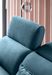 Canapé d'angle droit convertible tissu gris chiné Noblesse 255 cm - Photo n°15