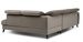 Canapé d'angle droit convertible tissu marron clair Noblesse 255 cm - Photo n°10
