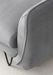 Canapé d'angle gauche convertible tissu gris clair chiné Zurik 276 cm - Photo n°7