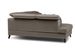 Canapé d'angle gauche convertible tissu marron clair Noblesse 255 cm - Photo n°5