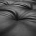 Canapé d'angle gauche simili cuir noir Arania - Photo n°5