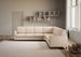 Canapé d'angle moderne italien tissu beige Korane - 5 tailles - Photo n°13
