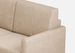 Canapé d'angle moderne italien tissu beige Korane - 5 tailles - Photo n°16