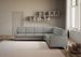 Canapé d'angle moderne italien tissu gris Korane - 5 tailles - Photo n°14