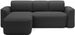 Canapé d’angle relax électrique DUMAS en tissu – 287 cm - Photo n°1