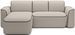 Canapé d’angle relax électrique DUMAS en tissu – 287 cm - Photo n°1