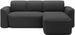 Canapé d’angle relax électrique DUMAS en tissu – 287 cm - Photo n°1