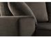 Canapé d'angle réversible et convertible avec coffre velours marron Norvy 229 cm - Photo n°10
