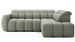 Canapé d’angle tissu BOBOON – Convertible et coffre - Photo n°1