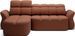 Canapé d’angle tissu CENTURY – Convertible et coffre - Photo n°1