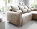 Canapé d’angle tissu effet cuir Kampus – Convertible et rangement - Photo n°10