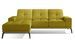 Canapé d’angle TORPILLE en tissu – 265 cm - Photo n°1