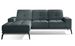 Canapé d’angle TORPILLE en tissu – 265 cm - Photo n°1