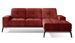 Canapé d’angle TORPILLE en tissu – 265 cm - Photo n°1