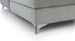 Canapé d'angle U tissu gris foncé coffre de rangement à gauche Kalante 347 cm - Photo n°7