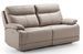 Canapé de relaxation électrique en cuir Ducka - 2 couleurs - 1, 2 ou 3 places - Photo n°5