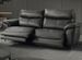 Canapé de relaxation électrique en cuir Siska - 2 couleurs - 1, 2 ou 3 places - Photo n°2