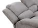 Canapé de relaxation manuel 3 places microfibre gris Confort - Photo n°7