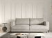 Canapé droit convertible coffre tissu Davina 248 cm - Photo n°6