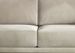Canapé droit convertible coffre tissu velours Davina 248 cm - Photo n°3
